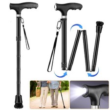 Gummibasis Gehstock faltbar