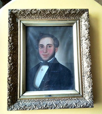 Ahnengalerie Goldrahmen Antik Aussenmaße 36 x 30x 4 cm Barock Stil Prunk