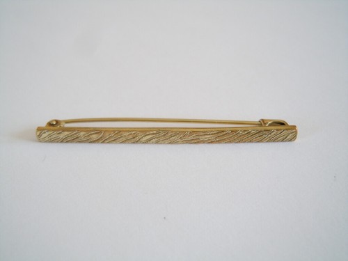 Vintage stab brosche vergoldet - brosche,