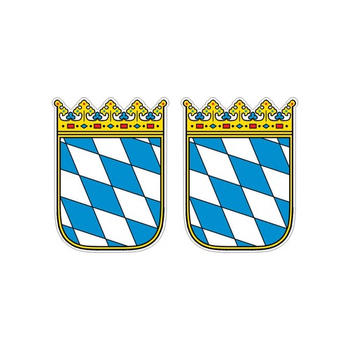 Stück wappen aufkleber - stück,