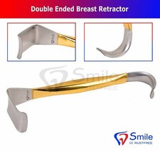 Doppelendiger Brustretraktor 9-1-2-034-24 cm Klingen 7-8 Zoll x 1-1-2 Zoll plastischer Chirurg