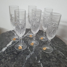 Nachtmann -6 Sektflöten -" Eduard " - / 24 % Echt Bleikristall  im OVP -