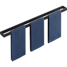 Handtuchhalter Schwarz 80CM