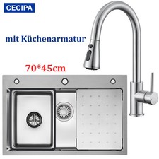 Küchenspüle Edelstahl