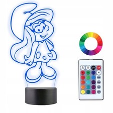 3D LED Nachttischlampe