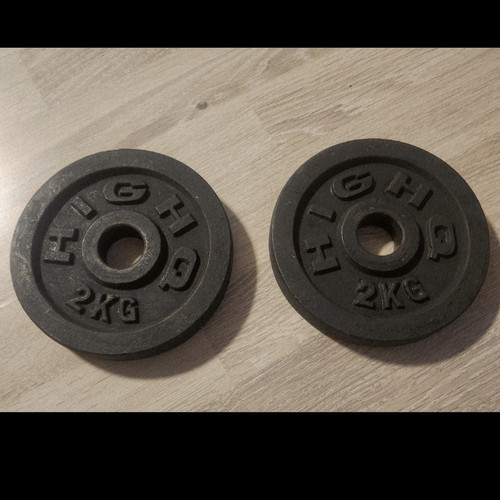 Hantelscheiben 2er set - 2, kg