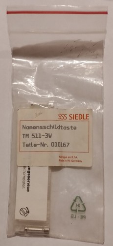 Sss siedle namensschildtaste - +sss,