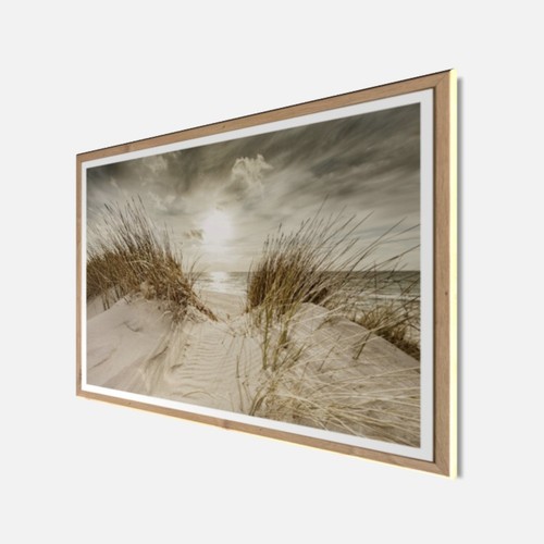 Wandbild gerahmt strandsonne - wandbild,