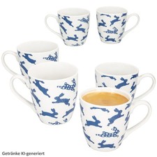 6er Set Jumbobecher Tom 400ml