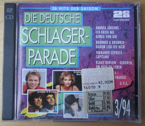 Die deutsche schlager parade - die,