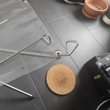 Feuerschale Edelstahl 56cm, Tragbar, Camping, Garten, BBQ, Picknick, Outdoor