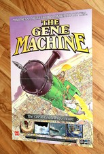 1996 The Gene Machine Videospiel sehr seltenes altes Poster DOS, MS-DOS 59x42cm 
