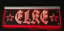 Elke LED Namensschild oder dein Name LKW Truckerschild personalisiert Adelke