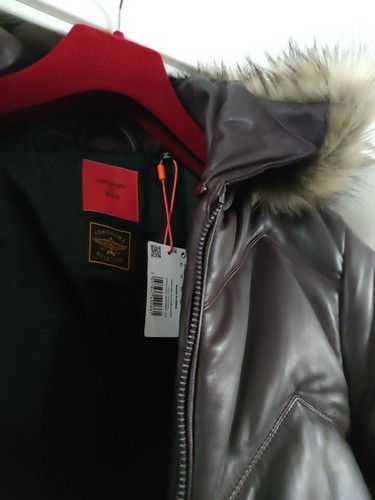 Neu superdry leder jacke - superdry,