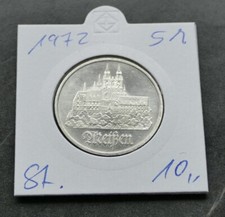 DDR  5 Mark 1972  Stempelglanz  *** Meißen