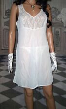 Grandioses Vintage Triumph Charmeuse Spitzen Unterkleid 44 Negligee NEU ++(ti36)