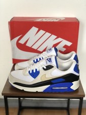 Nike Air Max 90 Weiß Blau Schwarz 45