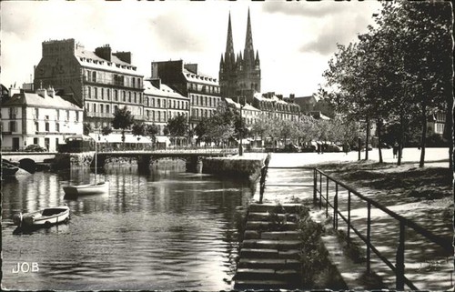 Quimper vers place la - quimper, de