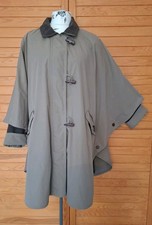 Cape/Mantel/ Kotzen  Gr. 44/46  braun/beige m. wärmenden Innenteil