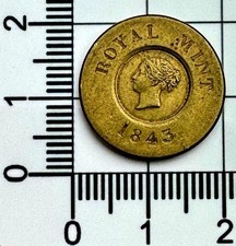 X484: 1843 datiert Queen