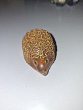 4 1970s Vintage MCM Miniature Animal Hedgehog Textured Modern Studio Art Pottery