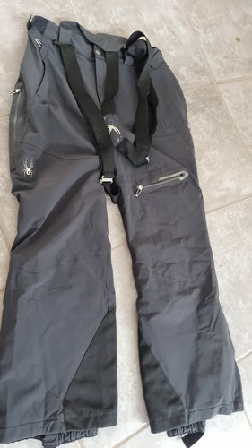 Skihose spyder schwarz - skihose,