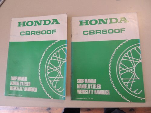 Werkstatthandbuch honda cbr600 - werkstatthandbuch,