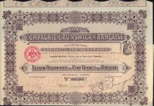 COMP BRUNSWICK FRANCAISE PARIS FRANKREICH (BOWLING / BILLARD GOLFAUSRÜSTUNG )