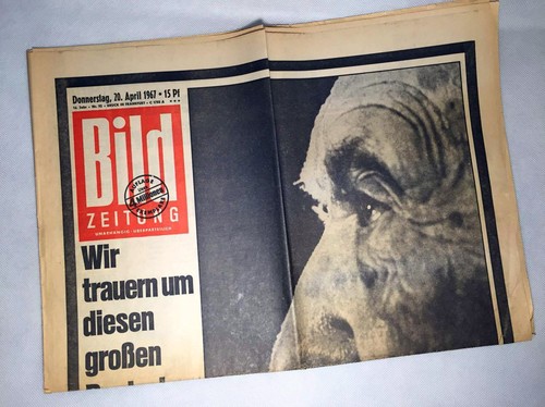 Bildzeitung vom 1967 - 20.04.1967, *