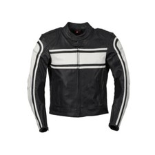 NEU Motorrad Manner Lederjacke Rennen Biker Lederjacke Leder Bikerjacken-XS/6XL