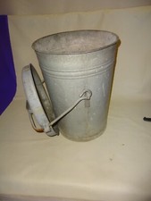 DDR Zinktonne Aschetonne Wassertonne Futterbehälter  75 cm gebraucht