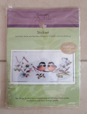 Kreuzstickbild Frühling