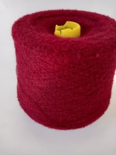 1 Kg Effektgarn Kone Rot Wolle