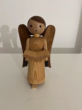 Holzkunst Erzgebirge ULMIK Engel 22 cm Weihnachten 