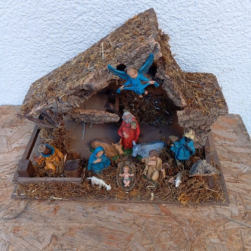 Alte ddr weihnachtskrippe - ddr,