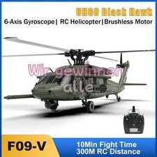 Yxznrc Uh60 Black Hawk Rc Hubschrauber Mit 6-achsen-gyro 2.4g 6ch Flybarless 3d