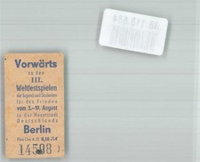 38118684 - 1000 Berlin III. Weltfestspiele d. Jugend u. Studenten f. d. Frieden