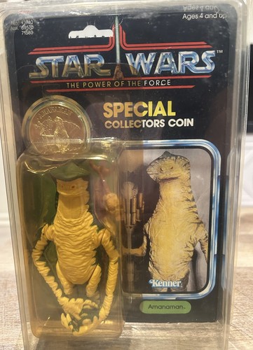 Kenner star wars rotj amanaman - kenner,