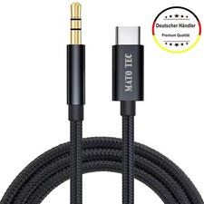 USB C Aux Kabel in Audio USB C Adapter Klinke 3,5mm für Samsung, Huawei, Xiaomi
