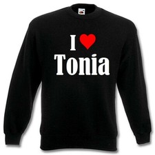 Sweatshirt Sweater I Love