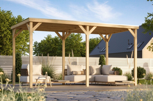 Pavillon holz unterstand - holz,