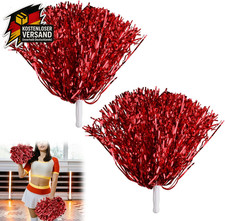 Cheerleader Pom Poms rot 2er