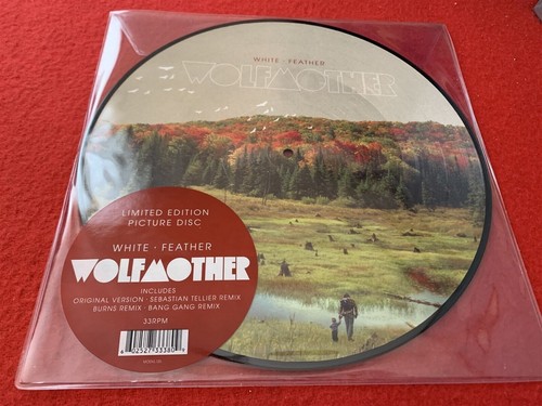 Wolfmother white feather - white,