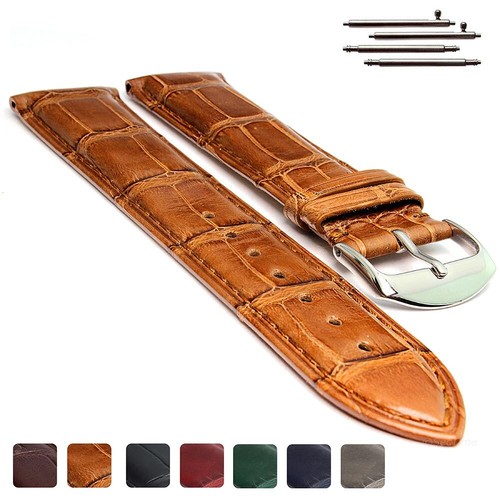 Echt alligator leder - echt,