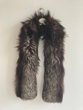 Kragen Streifen Echt Fell Pelz