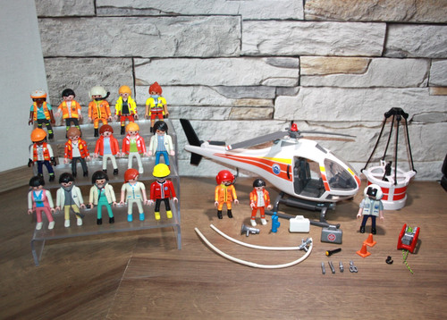 Playmobil rettungshubschrauber - playmobil,