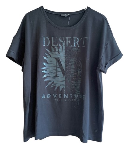 Monari damen shirt glitzer - ,