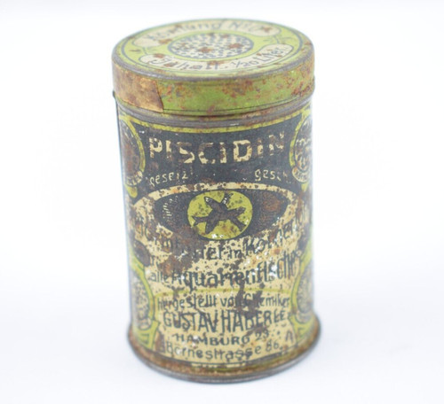Blechdose leer piscidin - blechdose,