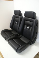 RECARO ERGOMED DS PAAR LEDER NEU BEZOGEN MIT KLIMAPAKET