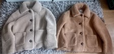 Teddyjacken beige/braun Zara